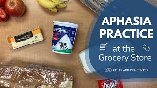 Aphasia Practice Grocery Store  Speech and Language for Stroke Brain Tumor Brain Injury [upl. by Yves]