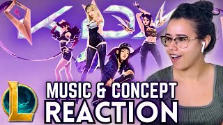 KDA  PopStars More Villain amp Ill Show You  First Time Reacting to League of Legends [upl. by Franek]