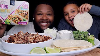 SAM’S CLUB PORK CARNITAS REVIEW\MUKBANG WITH ARIYA FLAVASBYDAMEDASH [upl. by Hagep]