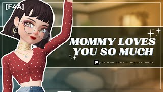 GF ASMR  Dominant Mommy Cuddles You  Shy Listener  F4A ASMR Roleplay [upl. by Lamak]