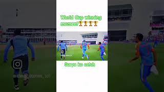 T20 world cup 2024 final over surya Kumar Yadav catch in world cup final worldcup2024indvssa [upl. by Sib]