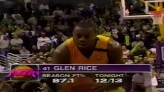 Glen Rice 28 Points 3 Ast Vs Seattle 9900 [upl. by Nnywg337]