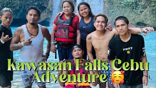 Kawasan Falls Cebu Escaped ☺️❤️ [upl. by Elrebma]