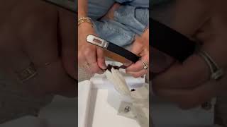 Unboxing Hermes Kelly Belt my fave color combination [upl. by Sucramad]