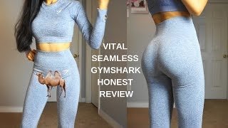 NEW RELEASES GYMSHARK VITAL SEAMLESS HONEST REVIEW [upl. by Tice]