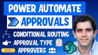 Power Automate Dynamic Conditional Approvals with SharePoint List  Select Approvers amp Approval Type [upl. by O'Toole507]