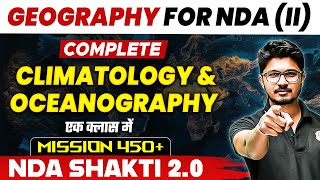 NDA Geography Climatology amp Oceanography  NDA Shakti 20 2024 [upl. by Park]