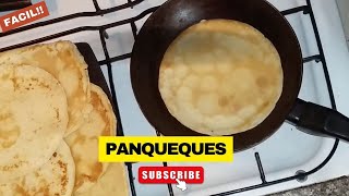 Mira🧇🔸PANQUEQUES COMO Hacer Panqueques con HARINA 0000MASA para Hacer Panqueques para CANELONES [upl. by Shear]