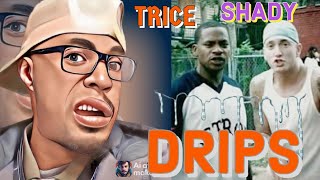 THIS IS WHY U USE CONDOMS Eminem ft Obie Trice Drips  REACTION [upl. by Pattie987]