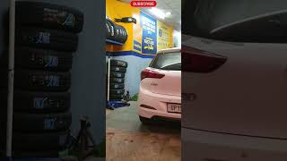 Auto shine tyres service 🚘Meerut cantt 2024travel automobile meerutvlog trending vlog shorts [upl. by Nahama821]