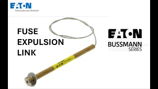 FUSE EXPULSION LINK  EATON BUSSMANN STANDARD SPLN [upl. by Ennaeiluj]