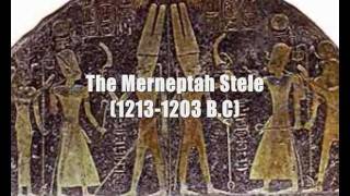 The Bible Is TRUE Merneptah Stele Israel 1200 BC PROOF [upl. by Nealey348]