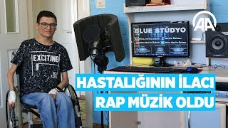 Hastalığının ilacı rap müzik oldu [upl. by Aliekahs]