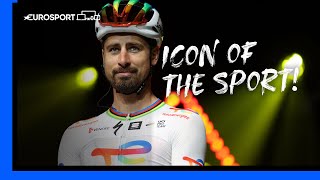 🇸🇰 quotICON OF THE SPORTquot  Tribute to Peter Sagan  Tour de Vendée 2023  Eurosport [upl. by Favianus310]