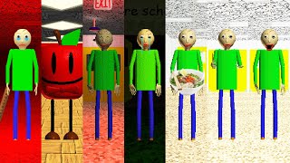 Everyone Baldis With Remastered Mods  ALL PERFECT [upl. by Iva998]