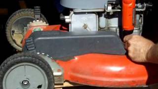 Lawn Mower Repair Scotts Briggs and Stratton 60 Self Propelled Problem Part 2 of 4 [upl. by Notpmah]