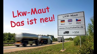 Toll Collect  LkwMaut ab 35 to Gesamtgewicht  Handwerkerausnahme  Neuregelung ab 1 Juli 2024 [upl. by Ylloj]