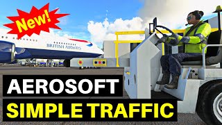 AEROSOFT SIMPLE TRAFFIC  LVFR JETWAY PRO  MICROSOFT FLIGHT SIMULATOR [upl. by Reiners]