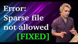 Error Sparse File Not Allowed FIXED in MX Linux [upl. by Margery813]