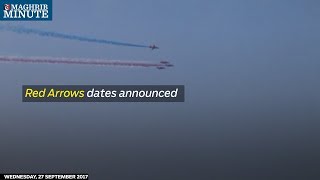 Red Arrows dates announced [upl. by Heise]