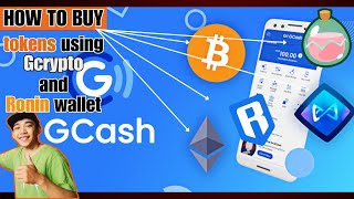 BUY RON SLP AXS WETH USING GCASH FROM RONIN WALLET USING MOBILEANDROID PHONE [upl. by Alimat800]