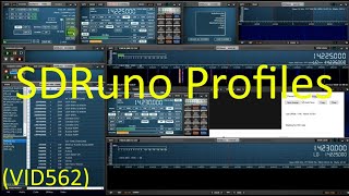 SDRuno basics Profiles [upl. by Schuh456]