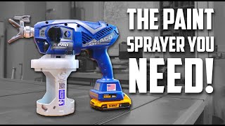 Best Cordless Airless Paint Sprayer  Graco Tc Pro amp Ultra Review [upl. by Clorinde773]