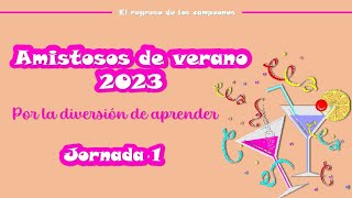 Amistosos de Verano 2023  Jornada 1 [upl. by Norrabal]