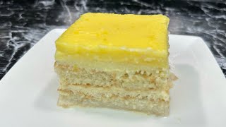 AVEC 3 CITRONS réalisez ce délicieux tiramisu au citron 🍋 Frais et gourmand 😍 [upl. by Crissy]