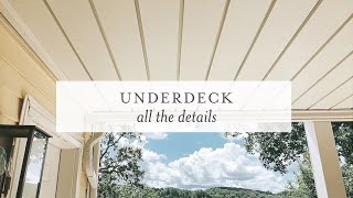 Everything You Wanted to Know About an Underdeck [upl. by Teahan]