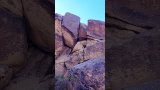 Ancient Mojave petroglyphs [upl. by Nerro]