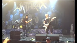 ANTHRAX Live Moscow Russia 2018 Москва Россия Station Hall FULL SHOW HD [upl. by Wilek447]