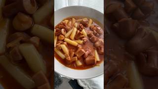 Tteokbokki 🇰🇷  recette food corée [upl. by Feldstein945]