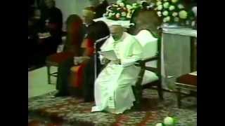 Footage from the 1979 Visit of St John Paul II to St Charles Seminary [upl. by Dihaz904]