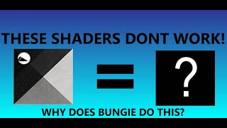 THESE SHADERS DONT WORK CORRECTLY WHY DOES BUNGIE DO THIS  DESTINY 2 BEYOND LIGHT [upl. by Tim]