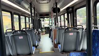 Honolulu The Bus Route 11 Bus 242 Going up Aiea Heights Ft hawaiiskylineandelevators4115 [upl. by Inasah150]