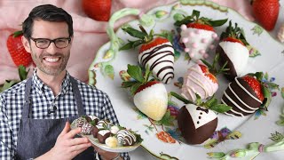 Easy Chocolate Covered Strawberries [upl. by Chuch]