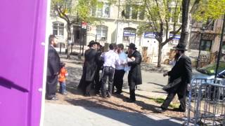 Lag BOmer  Crown Heights Shmira Beats up Meshichistim [upl. by Acenahs]