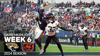 Jacksonville Jaguars vs Chicago Bears  2024 Week 6 Game Highlights [upl. by Rehpinnej73]