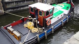 sleepboot Brouwer verhuur Zaandam [upl. by Gilbertina]