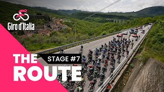 Giro dItalia 2023  Stage 7  The route 📏 [upl. by Auhoj]