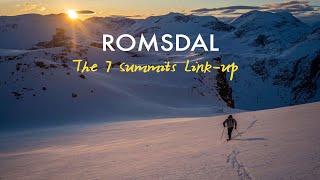 The Romsdal 7 summits linkup [upl. by Tiebold]