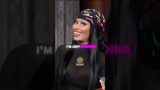 Nicki Minaj IS TOO FUNNY 💯😁 funny comedy [upl. by Einaffit]