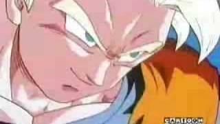 Goku Vs Majin vegeta Audio Latino [upl. by Llevart]