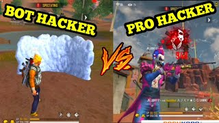 Bot Hacker Vs Pro Hacker  freefire best hacker tamil  freefire hacker vs hacker tamil [upl. by Atnicaj]