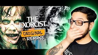 El Exorcista original VS remake Te lo resumo REACCION teloresumo Teloresumoasinomas [upl. by Akinej]