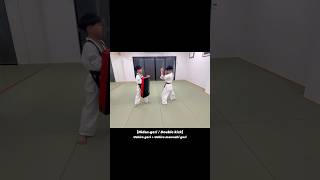 Kyokushin Karate  Double Kick  Combination of Ushiro Geri and Ushiro Mawashi Geri  tcombatsport [upl. by Fried889]