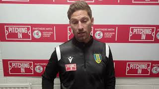 Ian Richards talks after the 30 win over Brighouse Town [upl. by Joellen799]