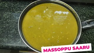 MASSOPPU sambar soppu saaru recipe in kannadavery easy cooking recipes [upl. by Kassi]