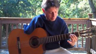 One handed classical guitar [upl. by Davilman]